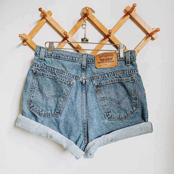 Levi's Pants - 🌿VINTAGE LEVI • high rise medium mom shorts p7